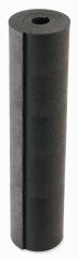 Anti-Rutsch-Matte aus Gummi, schwarz, Gleitreibbeiwert 0,6, Stärke 10 mm, Rollenware, Rollenlänge 6000 mm, Rollenbreite 1250 mm
